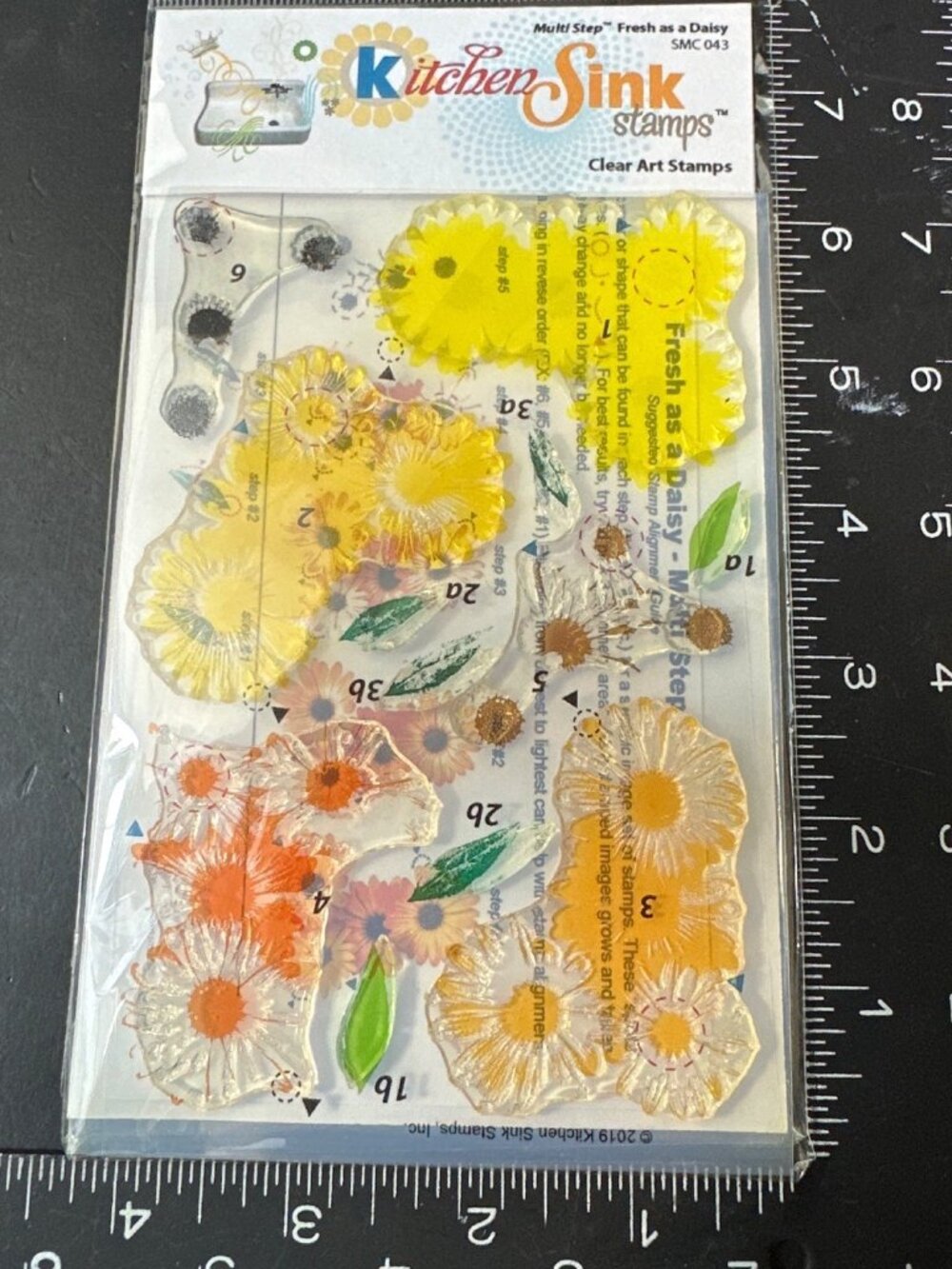 Kitchen Sink Stamps Fresh as a Daisy Multi Step Cling Stamps SMC043